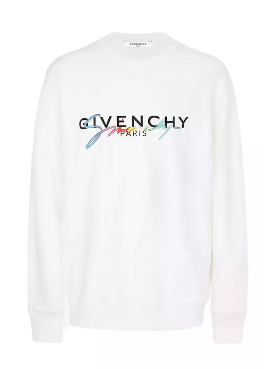 Givenchy Herren Sweatshirt Weiß