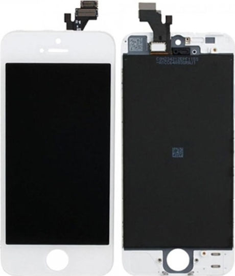 Οθόνη LCD mit Touch-Mechanismus für iPhone 5. (Weiß)