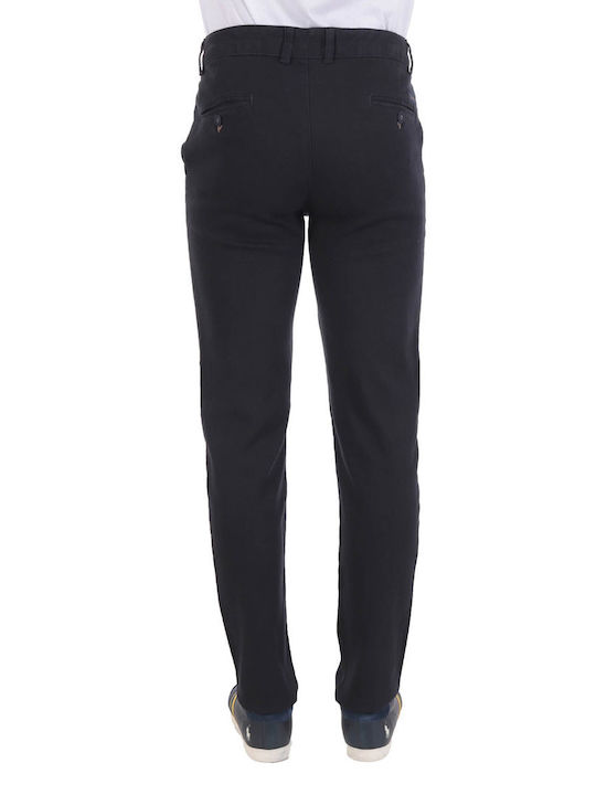 Dors Men's Trousers Chino Elastic Black