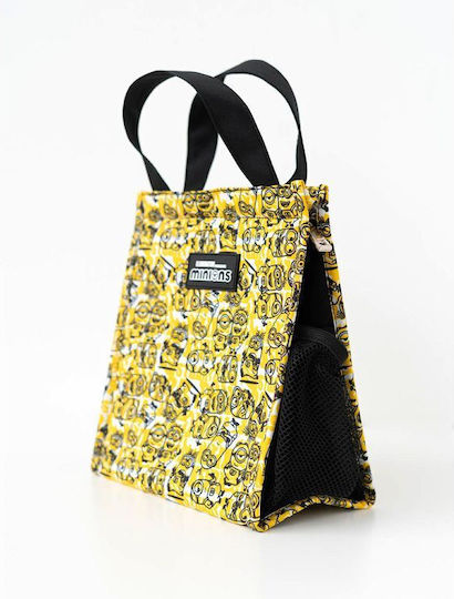 Grupo Erik School Insulated Hand Lunch Bag 14lt Yellow Minions 20 x 13 x 23cm