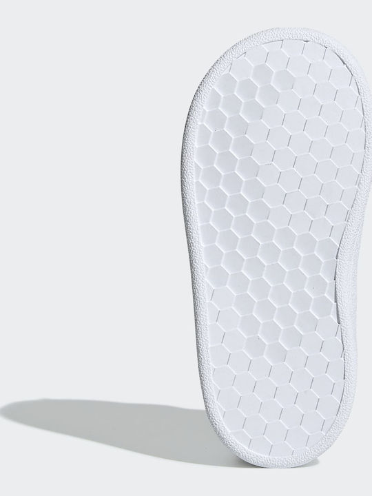 Grand Court GRAND COURT Kinder Sneakers mit Klettverschluss Cloud White / Copper Met / Light Granite