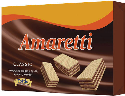 Tottis Classic Wafer 45gr 15pcs