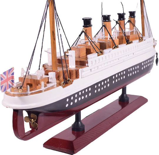 SP Souliotis Decorative Wooden Ship Titanic 55x7x23cm