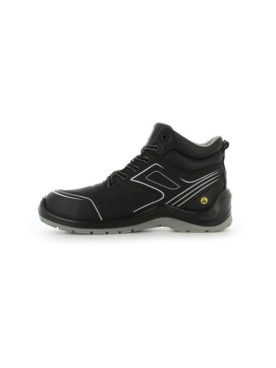 Panter Flow Mid Водоустойчив Ботуши Защита Черен S3 с Сертификация ESD ,SRC