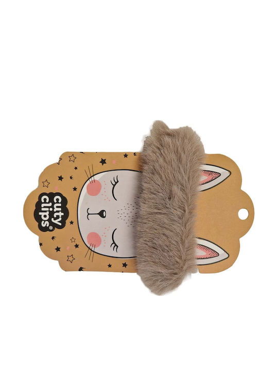 Fluffy Bunny No 4 Kids Hair Tie Scrunchy 1pcs CL0016