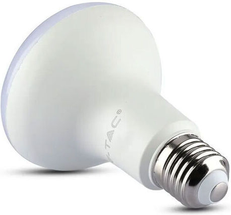 V-TAC LED-Lampe 8.5W 100mm für Fassung E27 und Form R63 Naturweiß 806lm
