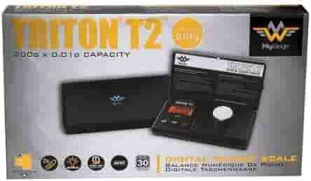 Triton Triton T2 Ηλεκτρονική Επαγγελματική Ζυγαριά Ακριβείας με Ικανότητα Ζύγισης 0.2kg και Ακρίβεια 0.01gr