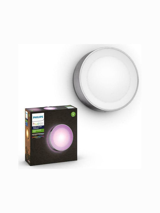 Philips Daylo Wall-Mounted Outdoor Ceiling Light LED IP44 15W with RGB Light 22x7.6εκ.