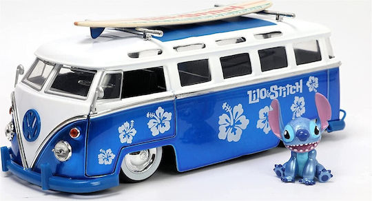 Jada Toys Lilo și Stitch Stitch Stitch Van Cu Figură Vehicul Replică Lungime 3.5cm În Scară 1:24