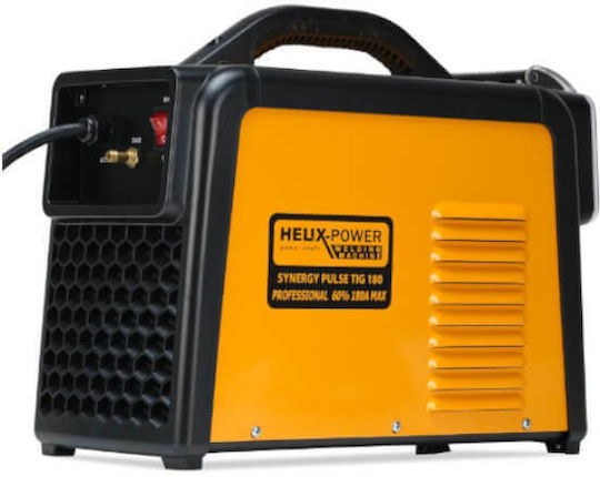 Helix Synergy Pulse Schweißmaschine Wechselrichter WIG mit maximalem Schweißstrom 180A und Einschaltdauer 60%