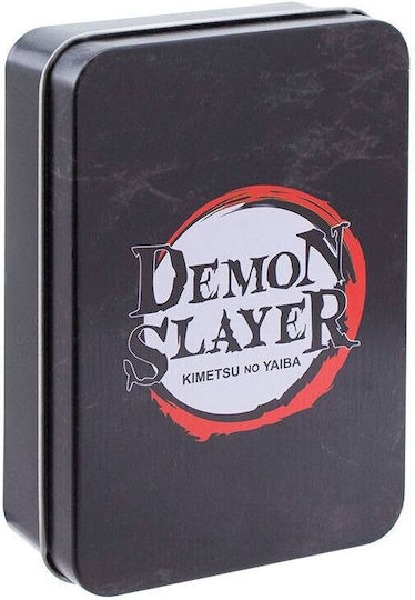 Paladone Demon Slayer Συλλεκτική Τράπουλα Χάρτινη για Poker σε Μεταλλικό Κουτί