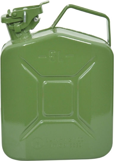Carpoint Fuel Container Double Position Metallic 5L Green