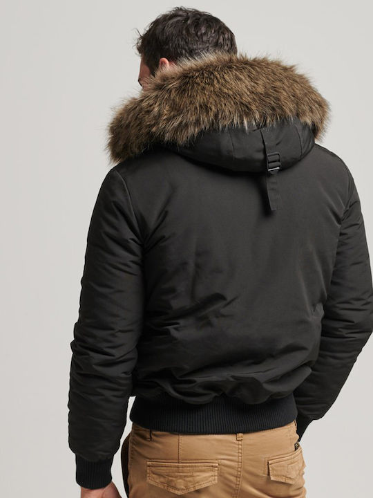 EVEREST Winter Jacket Bomber Black