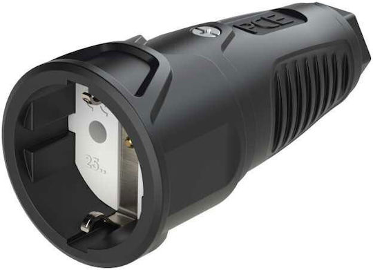 PCElectric Taurus 2 Priză electrică Femeie Schuko Negru