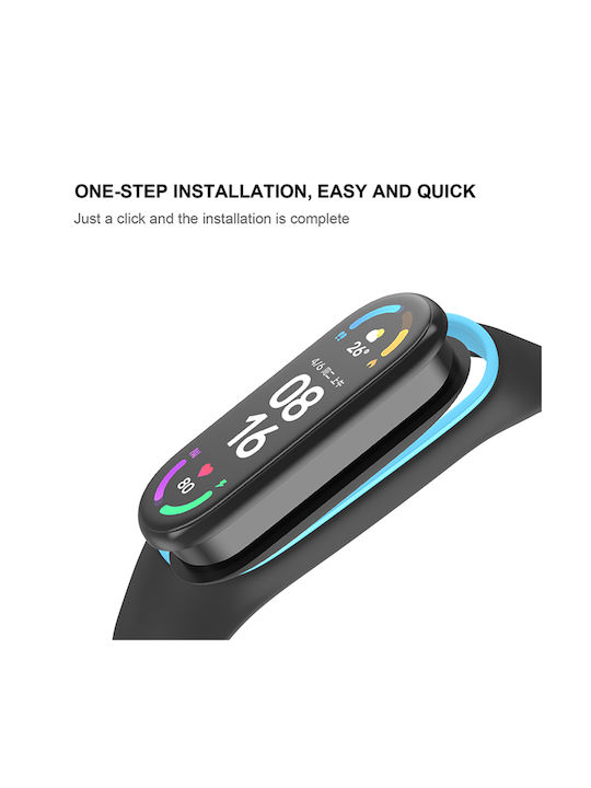 Sonique Sport Strap Silicone with Pin Black / Grey (Smart Band 7)