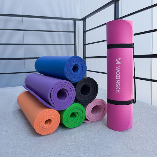 Wozinsky Exercise Mat Blue (181x61x1cm)