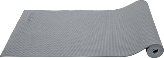 AMILA Στρώμα Γυμναστικής Yoga Γκρι (173x61x0.6cm)