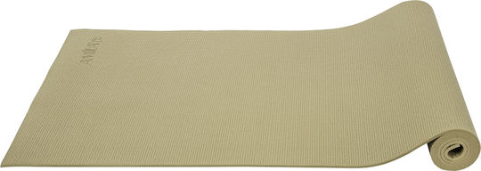 AMILA Στρώμα Γυμναστικής Yoga Πράσινο (173x61x0.4cm)