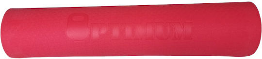 Optimum Exercise Mat Red (183x61x0.6cm)
