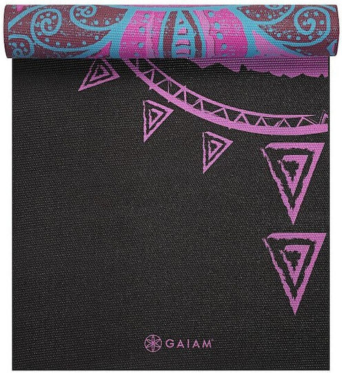 Gaiam Be Free Exercise Mat Black (173x61x0.6cm)