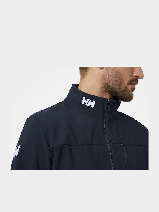 Χειμωνιάτικο Μπουφάν Softshell Αδιάβροχο και Αντιανεμικό Navy Μπλε