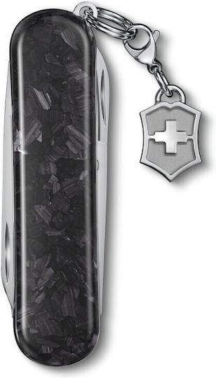 Victorinox Classic SD Schweizer Armee-Messer Schlüsselanhänger Carbon