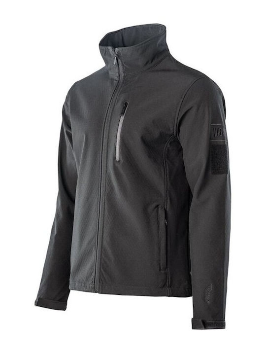 Magnum Deer 20 M Αντιανεμική Κυνηγετική Ζακέτα Softshell Μαύρο