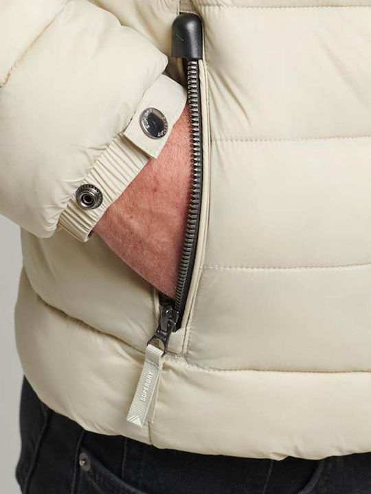 Classic Fuji Winter Jacket Puffer Ecru