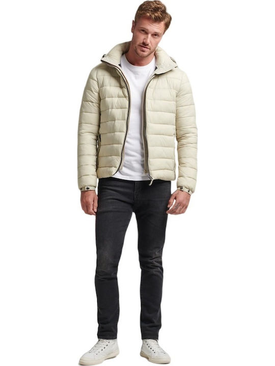 Classic Fuji Winter Jacket Puffer Ecru