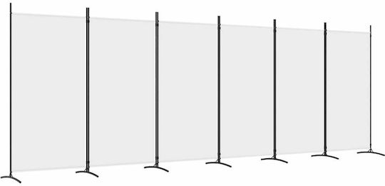 vidaXL Dekorativer Paravent Stoff mit 6 Blättern 520x180cm