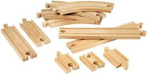 Brio Toys Expansion Pack Beginner Ράγες Σιδηρόδρομου για 3+ Ετών