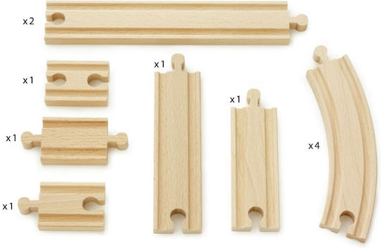 Brio Toys Expansion Pack Beginner Ράγες Σιδηρόδρομου για 3+ Ετών