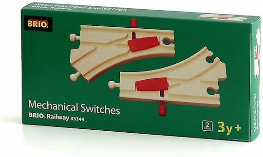 Brio Toys Mechanical Switches Railroad Tracks for 3+ years+ Years