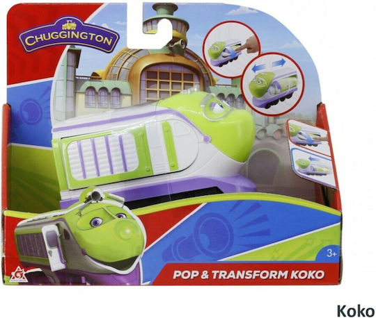 Just Toys Chuggington Pop & Transform Trenuleț pentru 3+ ani+ Ani (Diverse modele) 1 buc