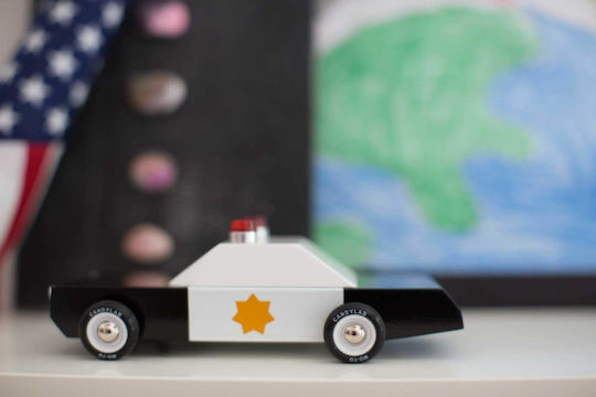 Candylab Candycar Police Car Police for 3+ Years
