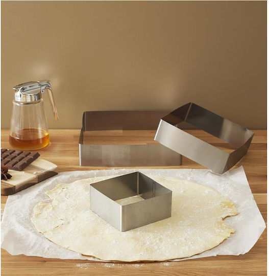 Lily Cook Inox Rectangular-Shaped Cake Ring 3pcs