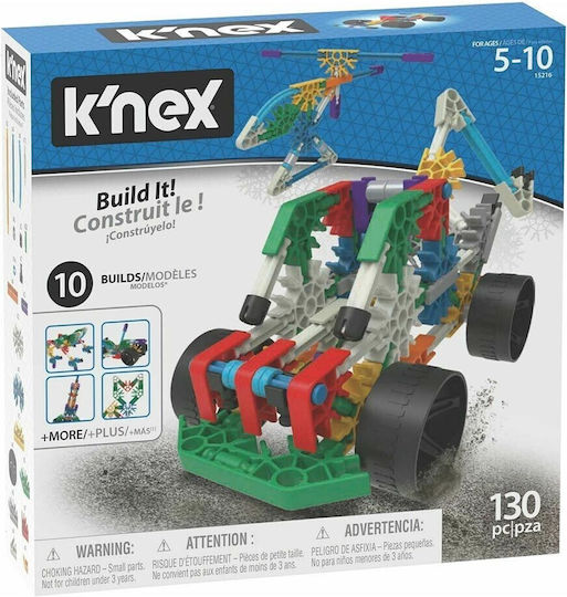 K'Nex Παιχνίδι Κατασκευών Πλαστικό Build it! (10 in 1) για Παιδιά 5+ Ετών