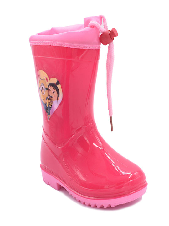 Jomix Kids Wellies Minions UN61701 Fuchsia