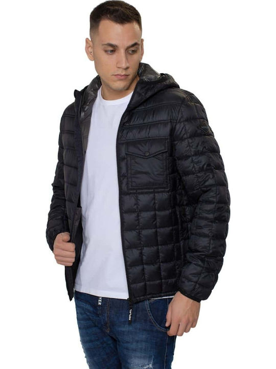 Χειμωνιάτικο Μπουφάν Puffer Μαύρο