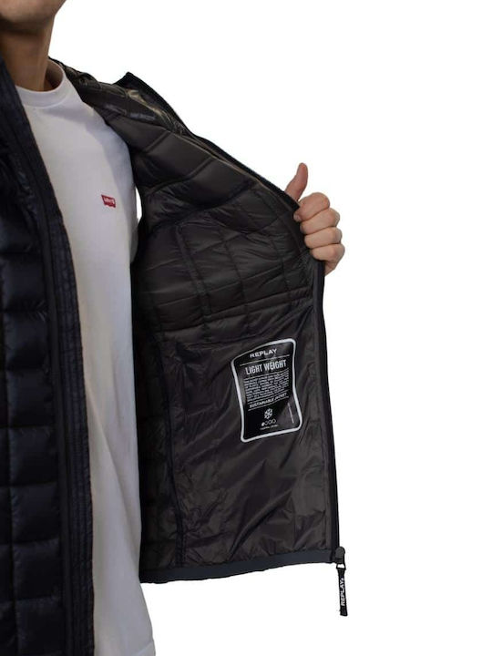 Χειμωνιάτικο Μπουφάν Puffer Μαύρο