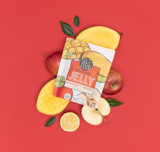 Diet-Food Bio Gelees Ohne Zuckerzusatz Vegan 50gr