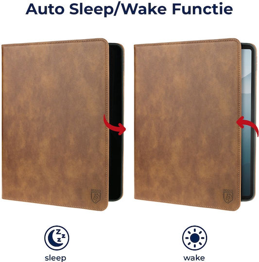 Rosso Element Flip Cover Maro Huse Pentru Tablete iPad Air 2020/2022