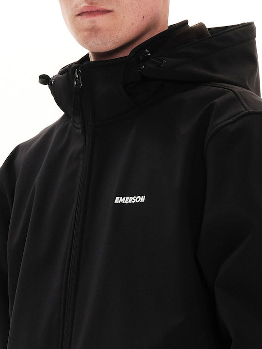 Winter Jacke Bomber Wasserdicht Schwarz