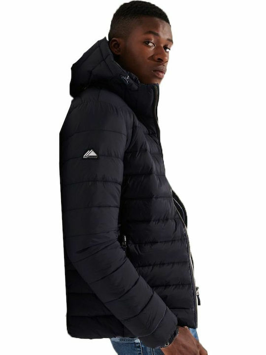 Classic Fuji Winter Jacket Puffer Black