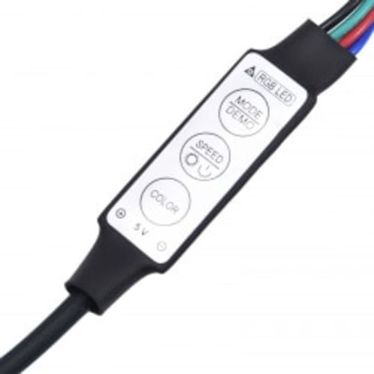 TV-Ständer mit LED-Beleuchtung Sonoma Eiche M215xT36.5xH40cm