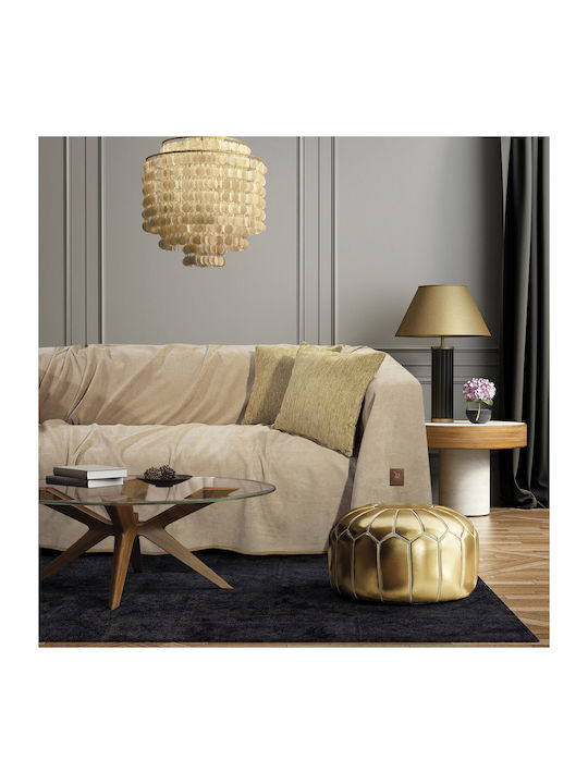 Greenwich Polo Club 2734 Three-Seater Sofa Throw Fleece 180x300cm Beige