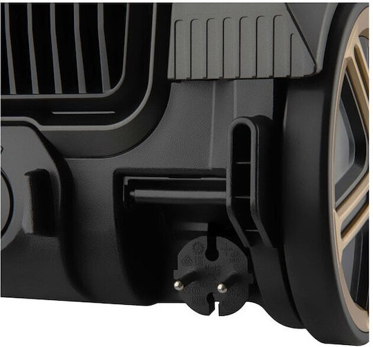 Sencor SVC 9300BK Ηλεκτρική Σκούπα 600W με Σακούλα 4lt Μαύρη