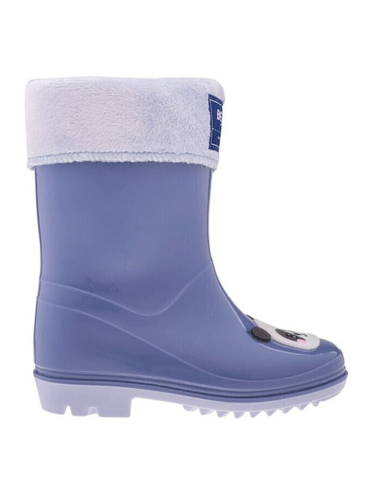 Cizme de cauciuc pentru copii Frize Wellies Lila