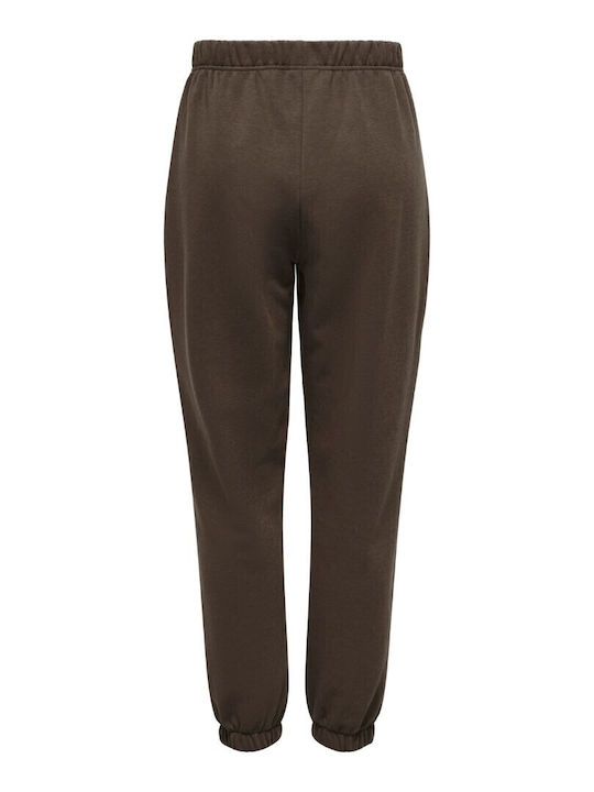 Pantaloni de Trening cu elastic Dark Brown