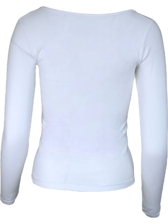 0420149 Women's Long Sleeve T-Shirt White